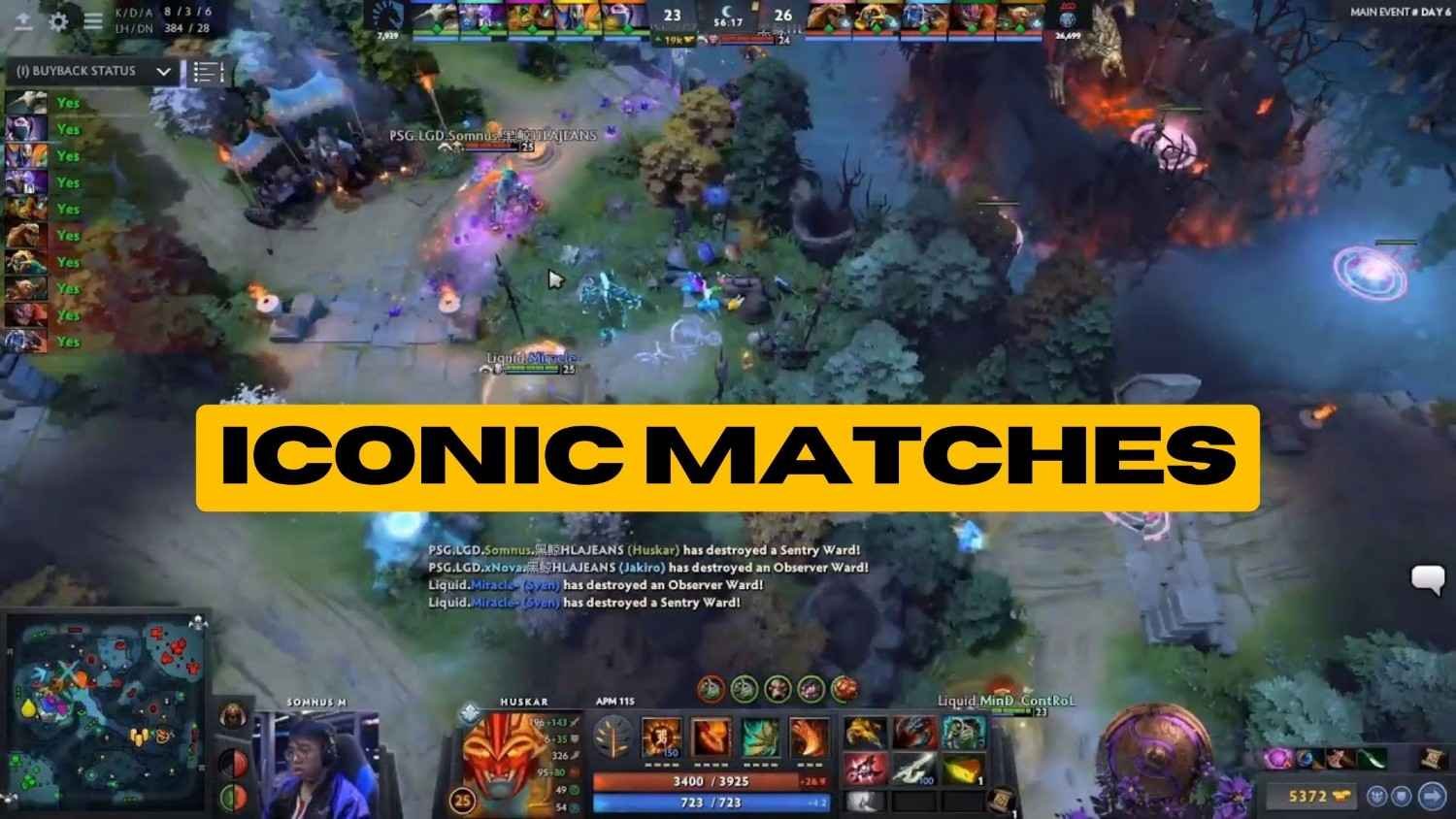 Top 10 Most Iconic Dota 2 Matches of All Time