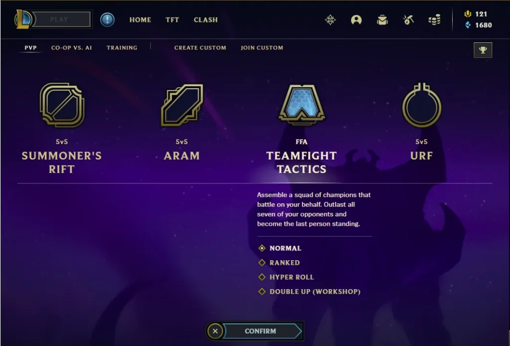 default game mode is tft for some reason need help v0 0upeqyuzv8ia1